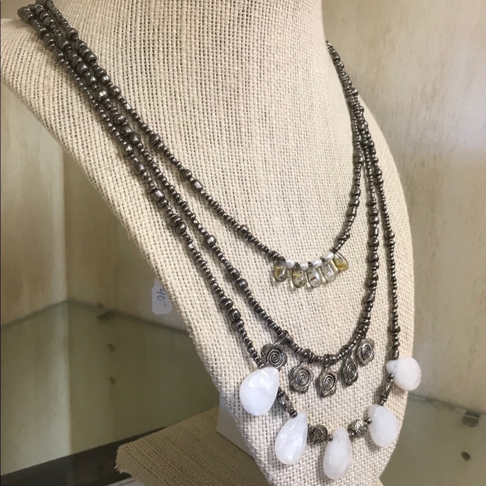 Three-Tier Necklace - Picture 3 of 4